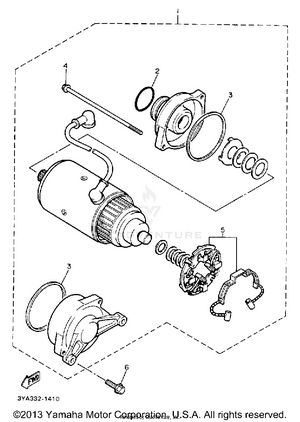 Starting Motor Schematic