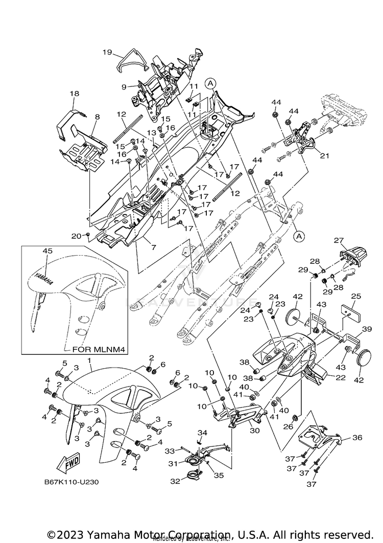 Fender MT10 - MT10KCB - 2019 Schematic