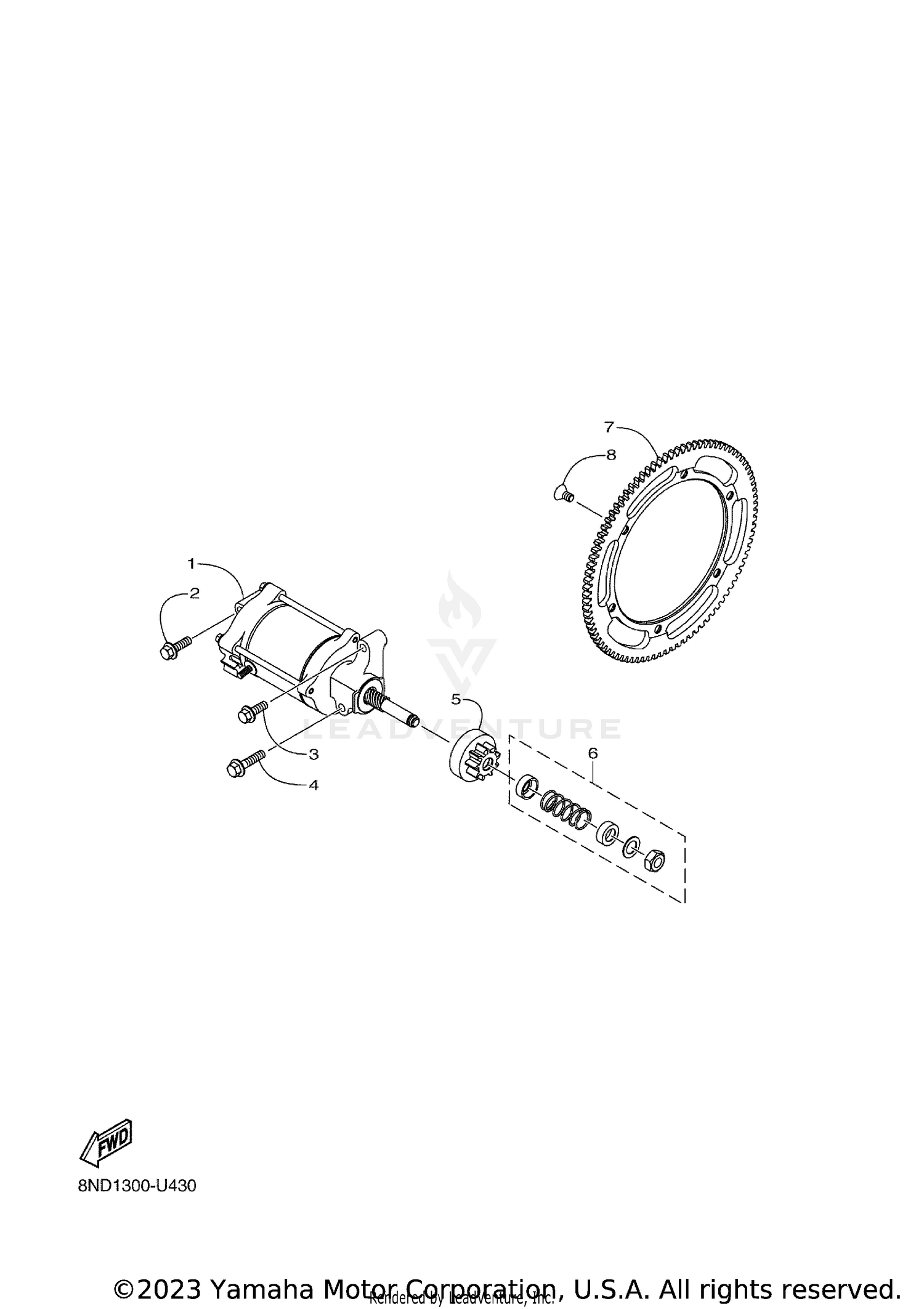 STARTING MOTOR