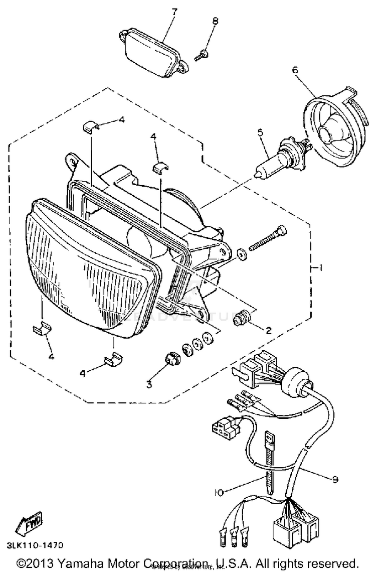 Headlight Schematic