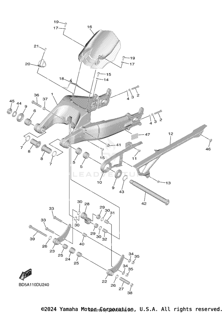 Rear Arm Schematic
