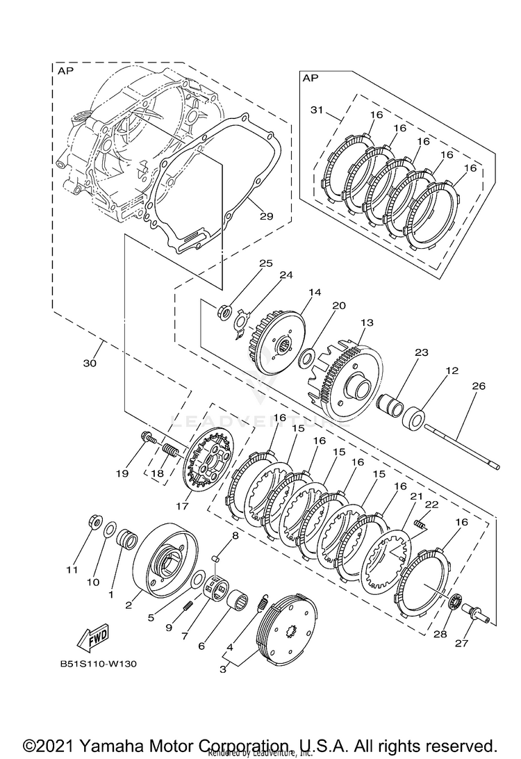 Clutch Schematic