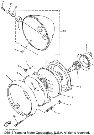 Headlight Schematic