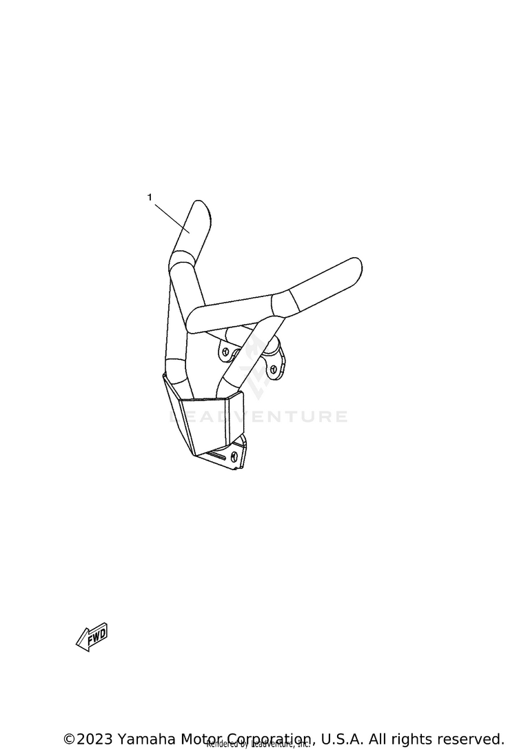 Alternate_guard RAPTOR 700R SE CAL - YFM70RCCRB - 2024 Schematic