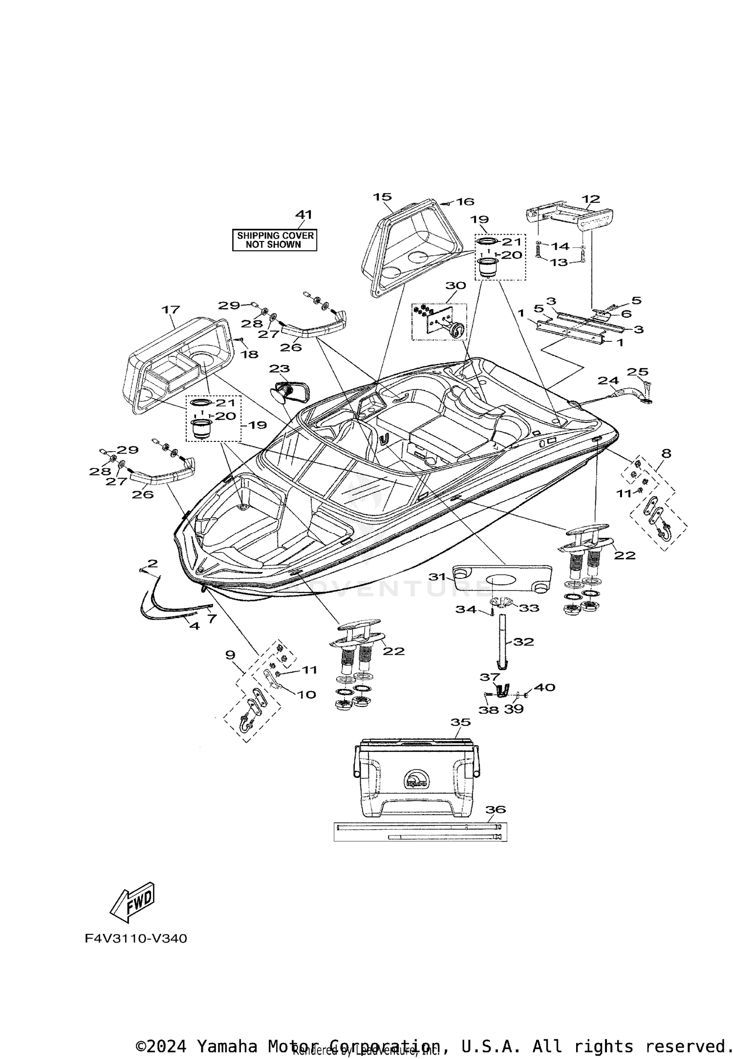 HULL DECK FITTINGS