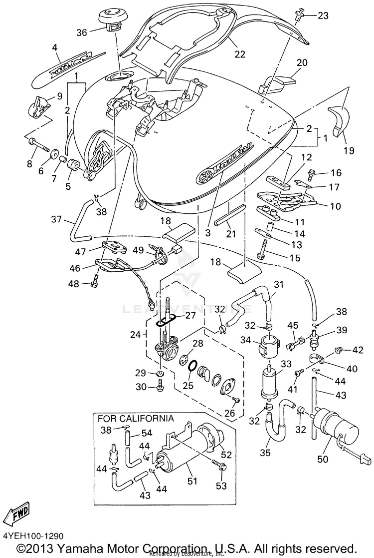 Fuel Tank Schematic
