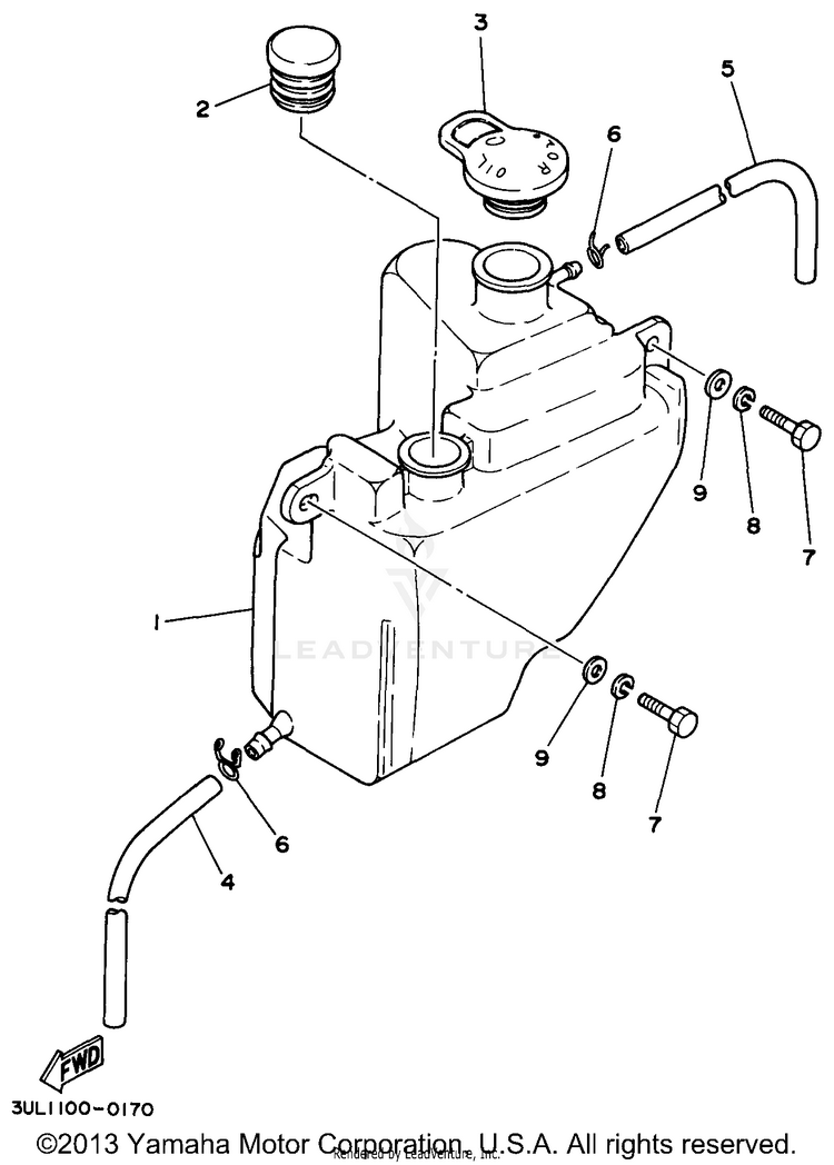 Oil Tank Schematic