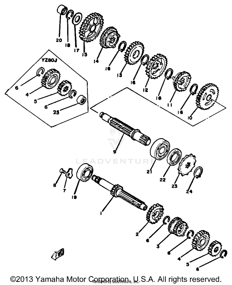 Transmission Schematic