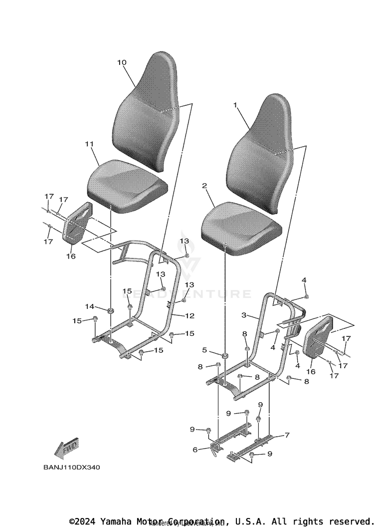 Seat Schematic