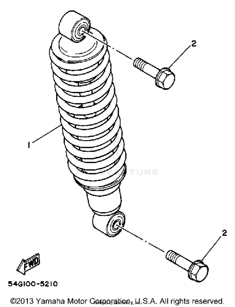 Rear Shocks Schematic