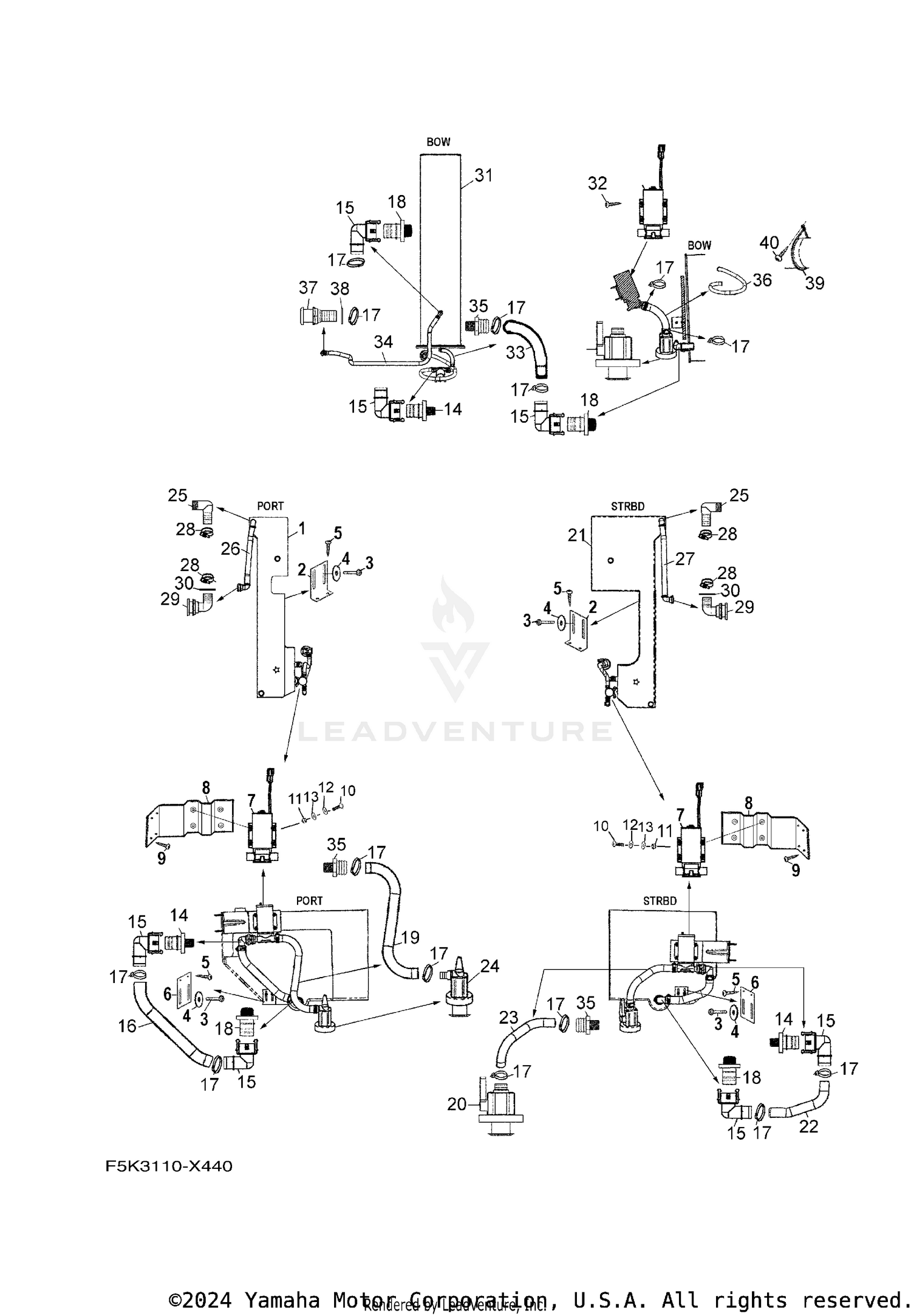 BALLAST PIPING