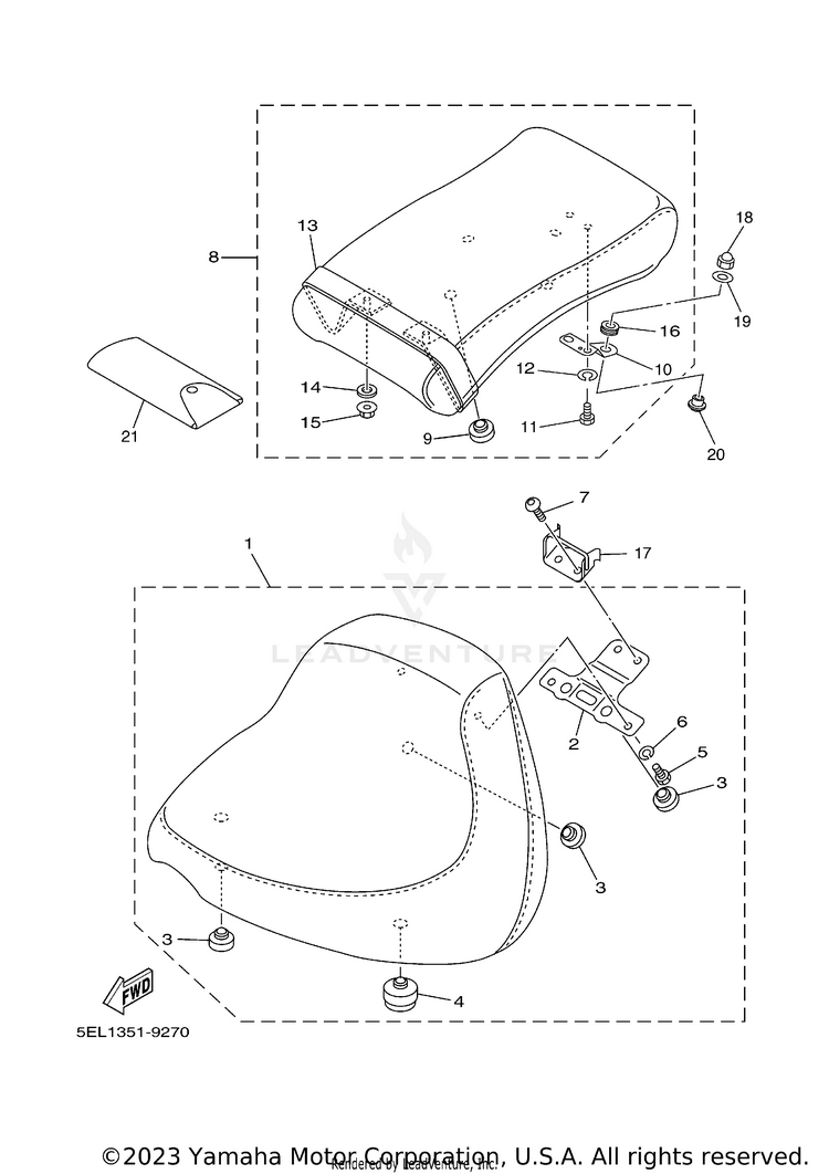 Seat Schematic