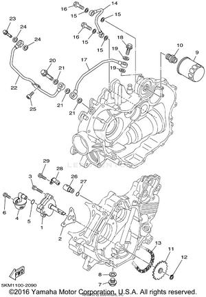 Oil Pump Schematic