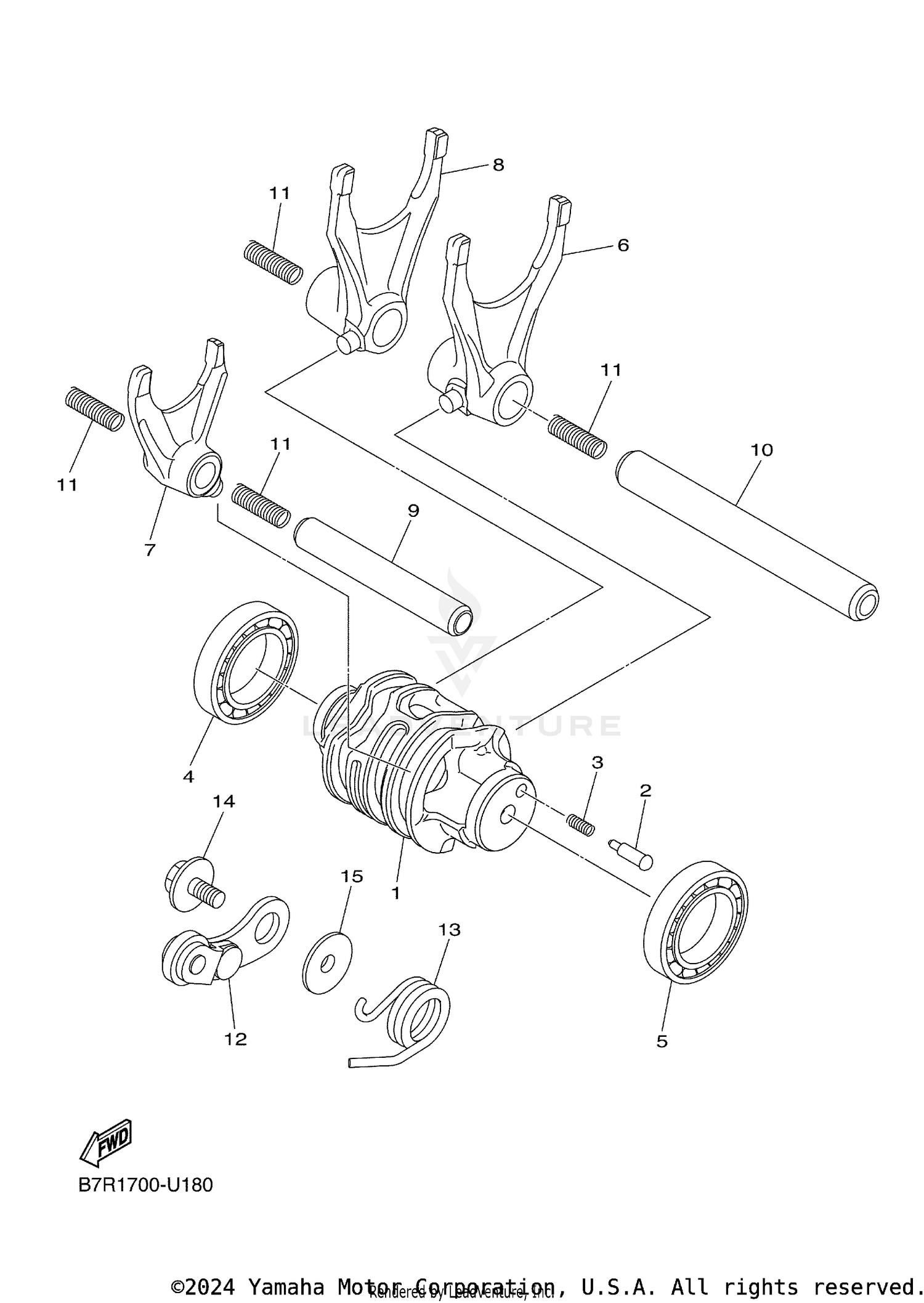 SHIFT CAM FORK
