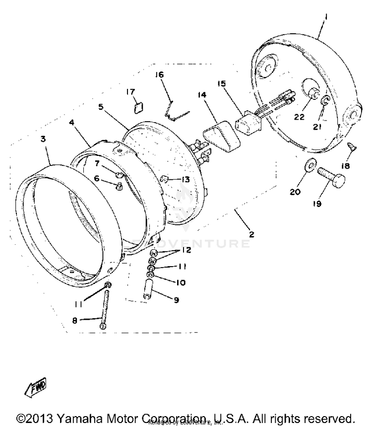 Headlight Schematic