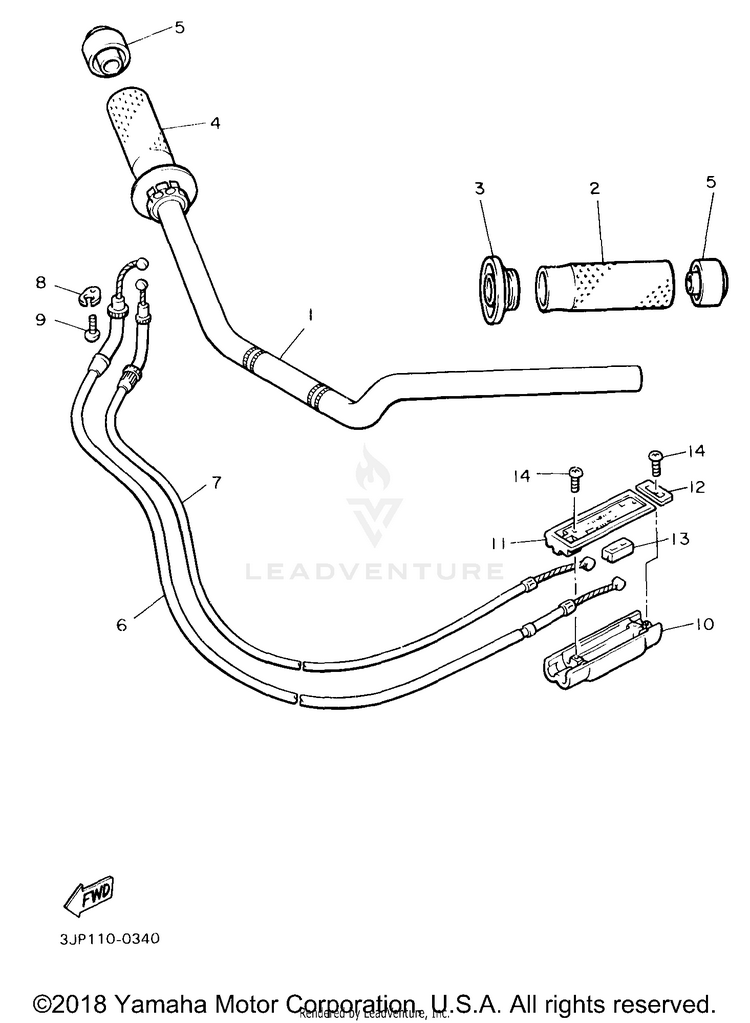 Steering Handle Cable Schematic