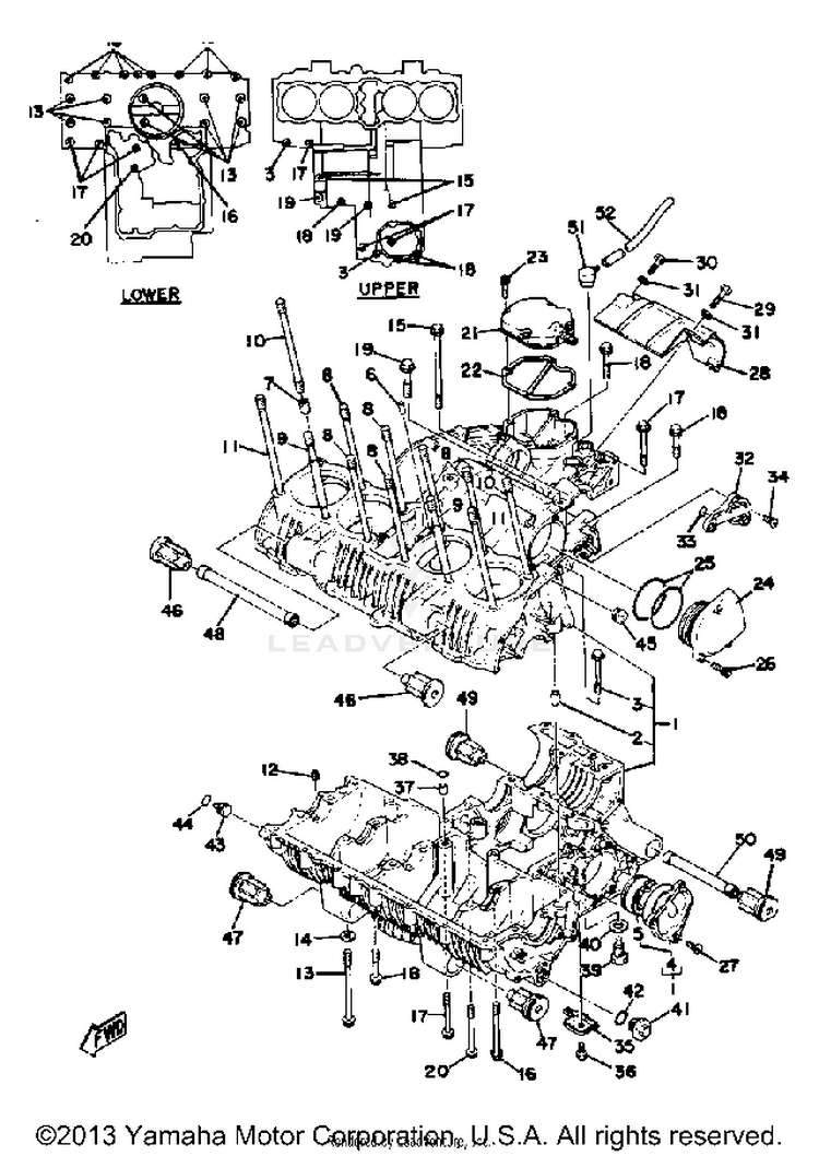 Crankcase Schematic