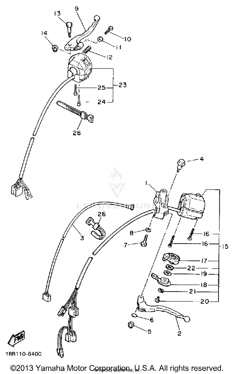 Handle Switch Lever Schematic