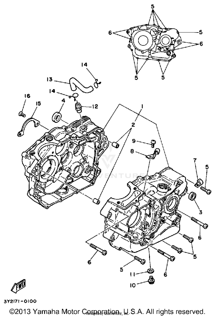 Crankcase Schematic