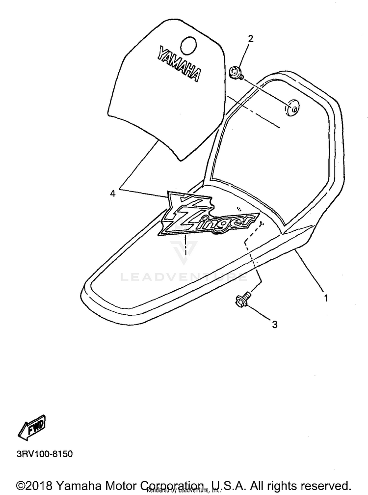 Front Fender Schematic