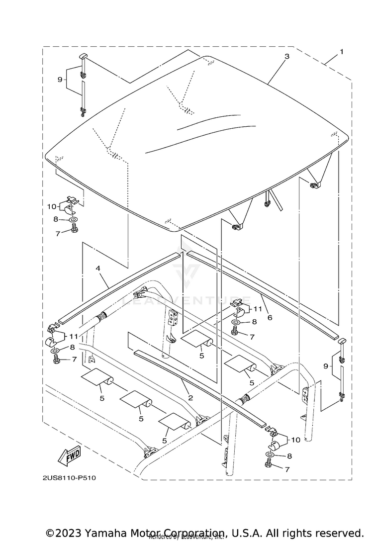 Sun Roof Schematic