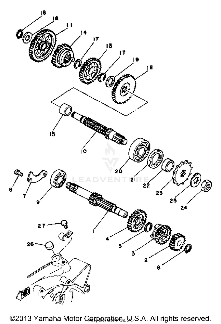 Transmission  Dt80h - J - K Schematic
