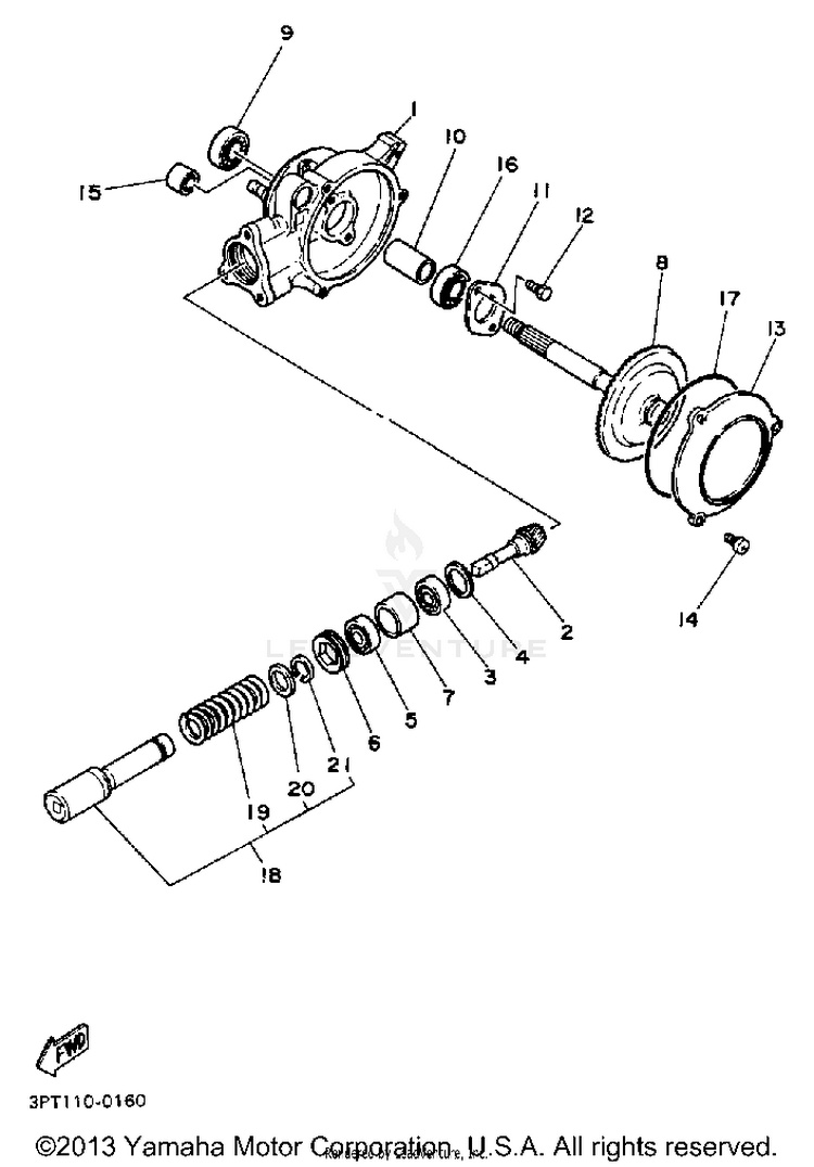 Drive Shaft Schematic