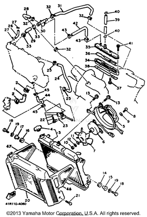 Radiator Hose Schematic