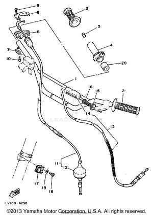 Handlebar Cable Schematic