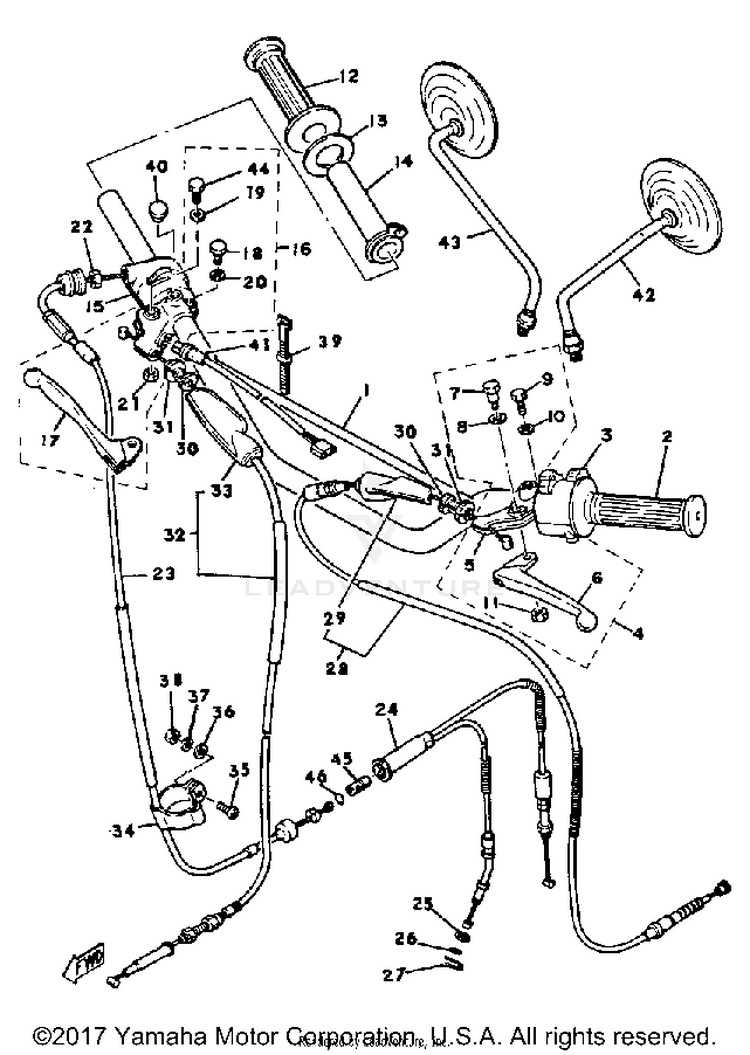 Handle Wire Schematic