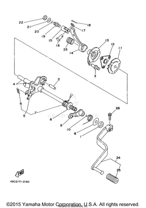 Shift Shaft Schematic