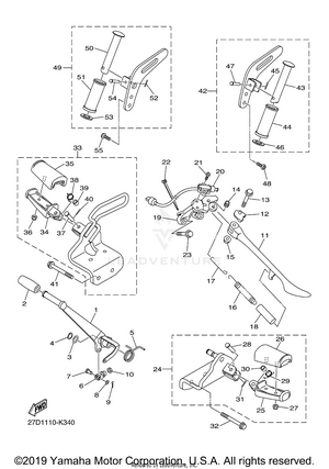 Stand Footrest Schematic