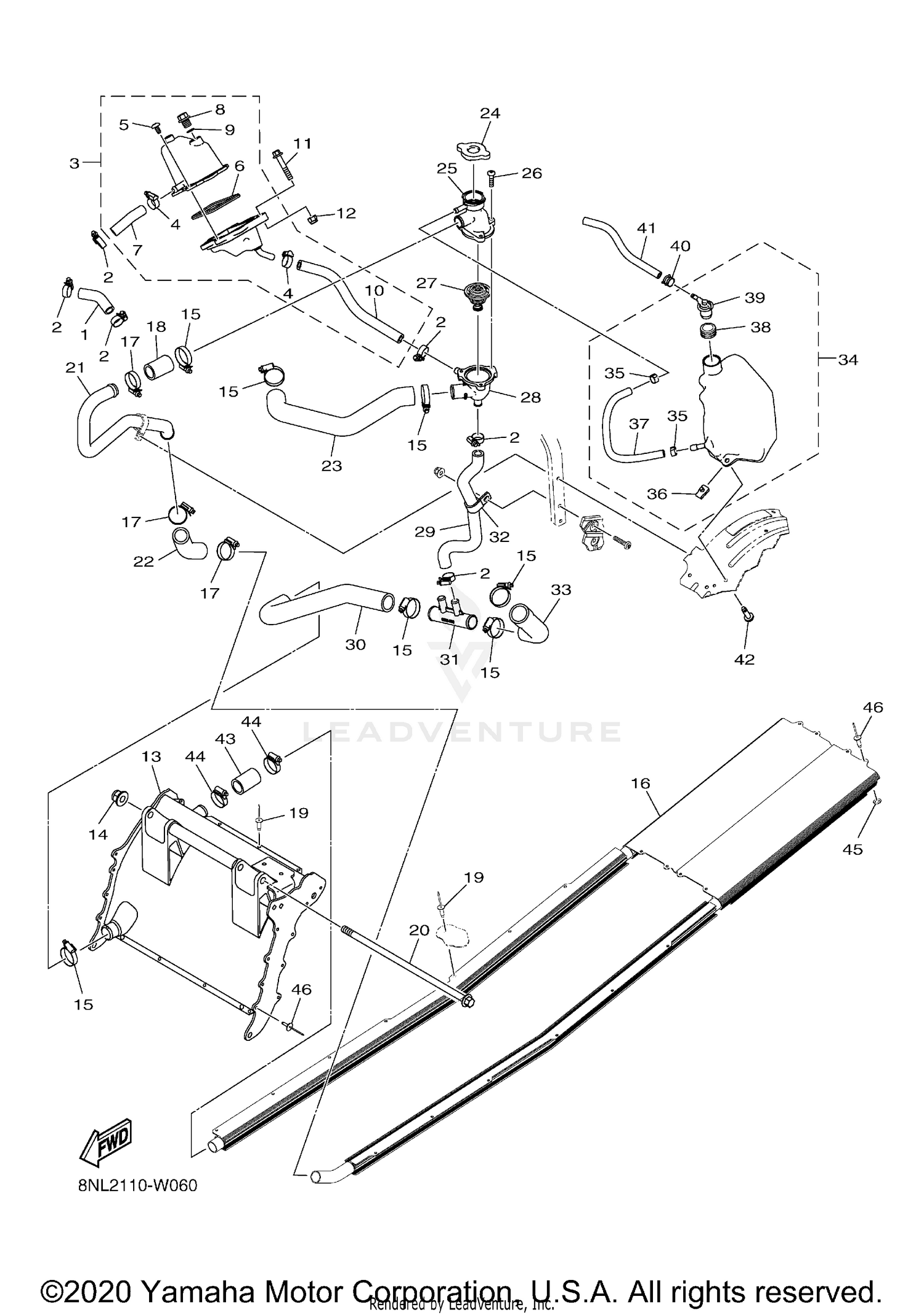 RADIATOR & HOSE
