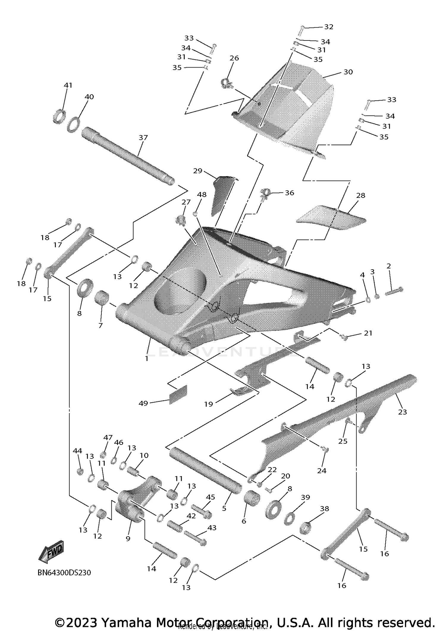 REAR ARM