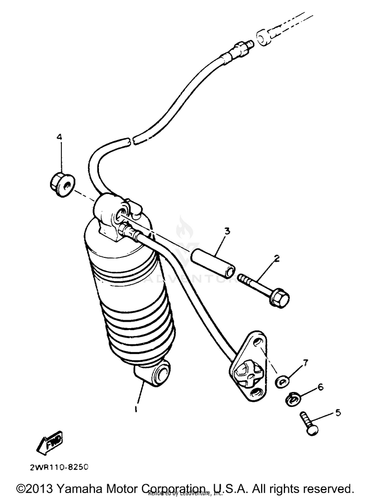 Rear Shocks Schematic