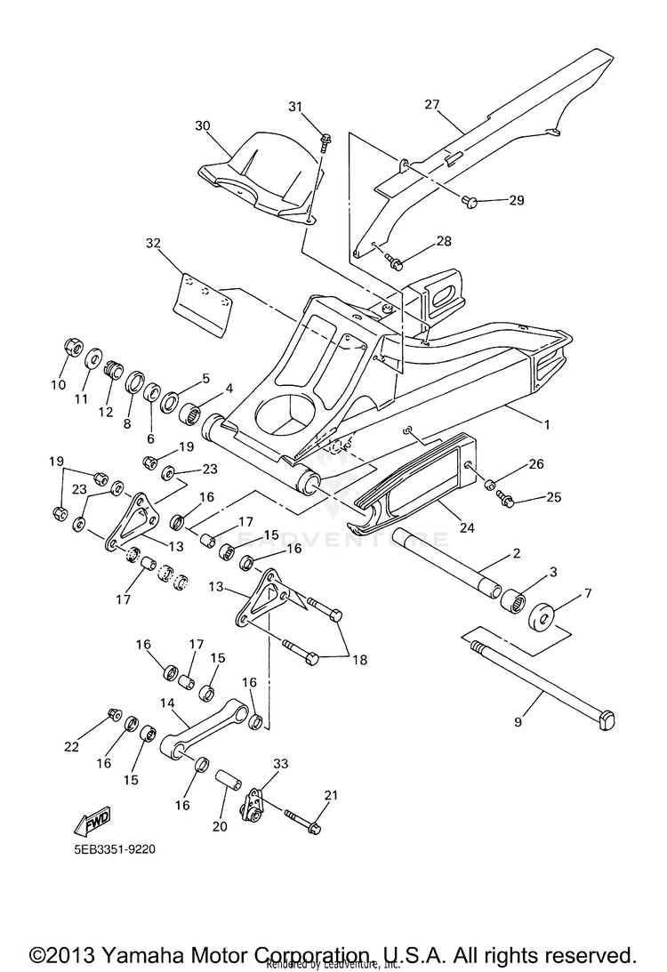 Rear Arm Schematic