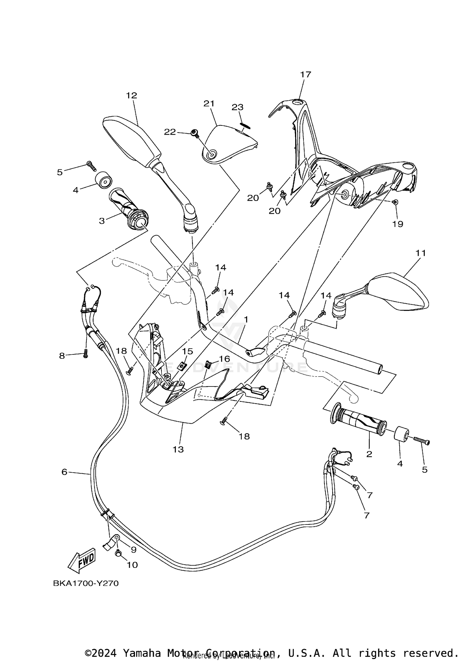 STEERING HANDLE & CABLE