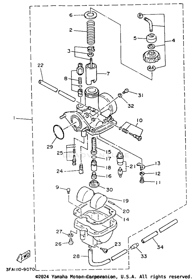 Carburetor Schematic
