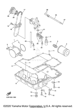 Oil Cooler Schematic