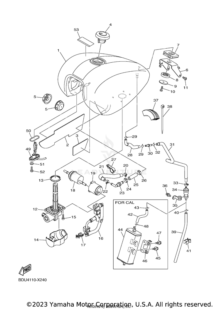 Fuel Tank Schematic