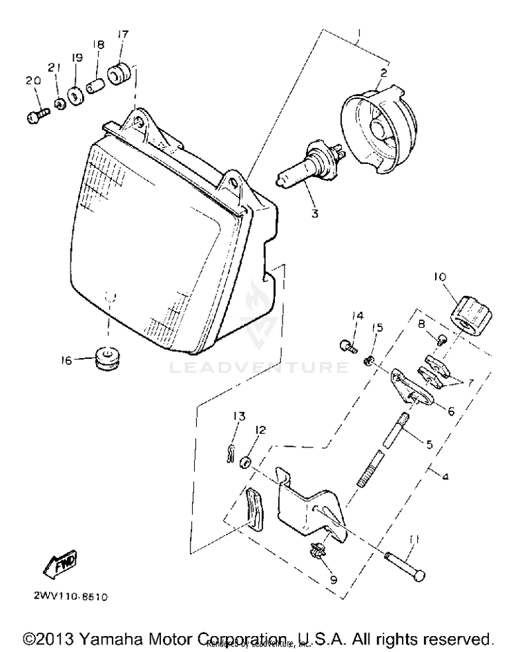 Headlight Schematic