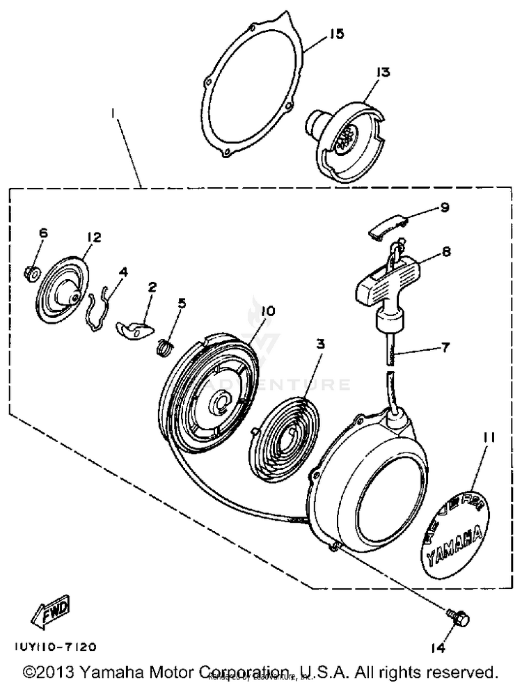 Starter (Alternate Parts) Schematic