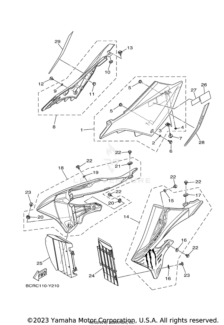 Side Cover Schematic