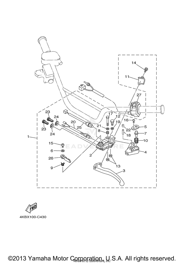 Handle Switch Lever Schematic