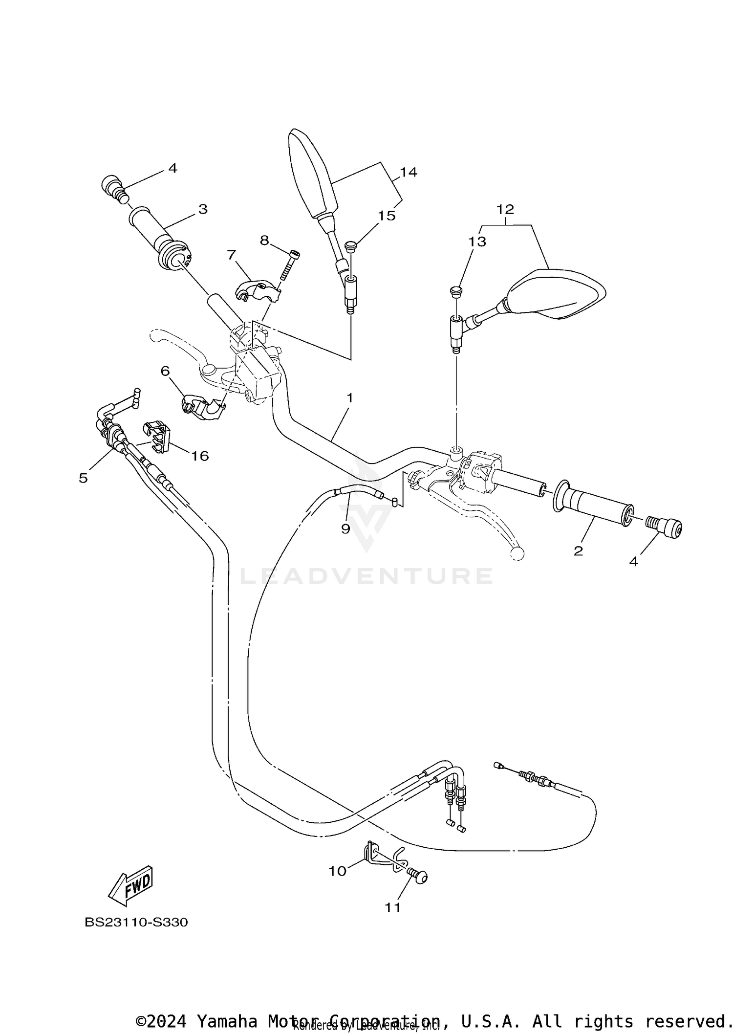 STEERING HANDLE & CABLE