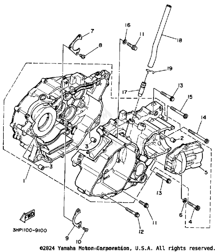 Crankcase Schematic