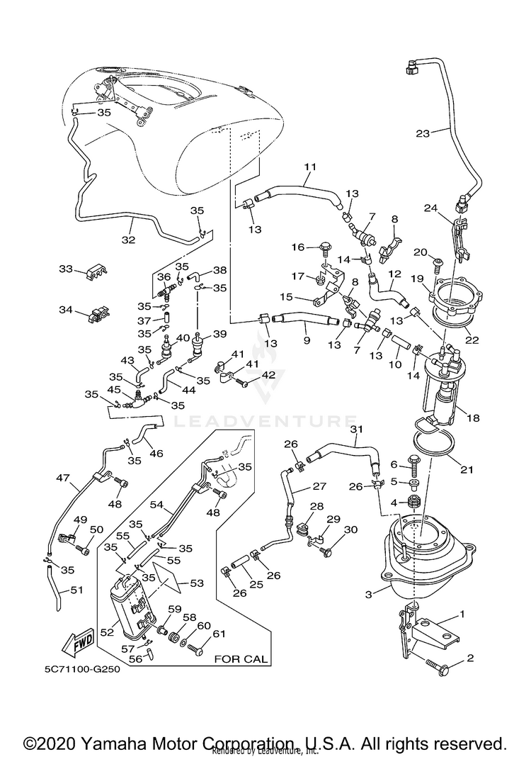 Fuel Tank 2 Schematic