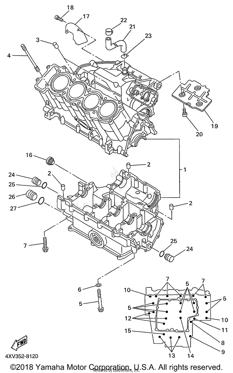 Crankcase Schematic