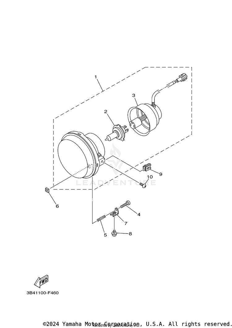 Headlight Schematic