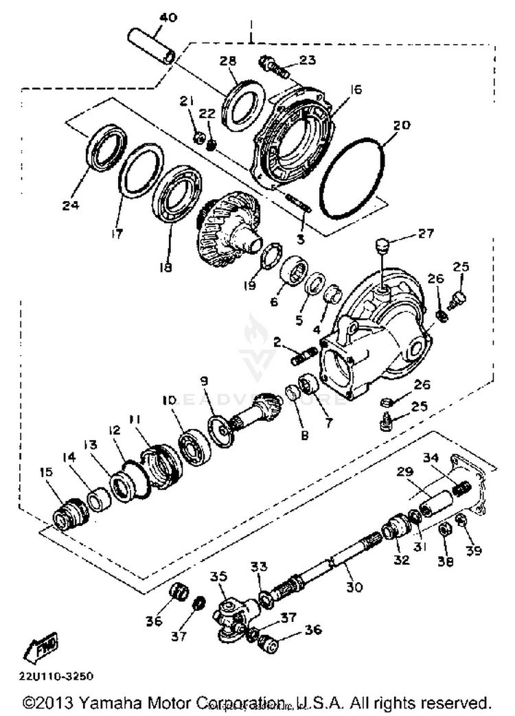 Drive Shaft Schematic